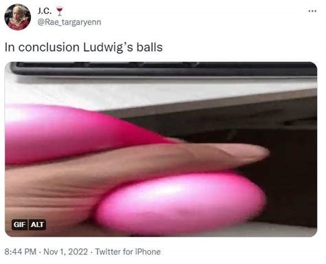 ludwig's testicles nude